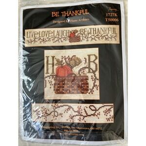 Be Thankful Cross Stitch Kit Diane Arthurs Imaginating 1727k Fall Pumpkins